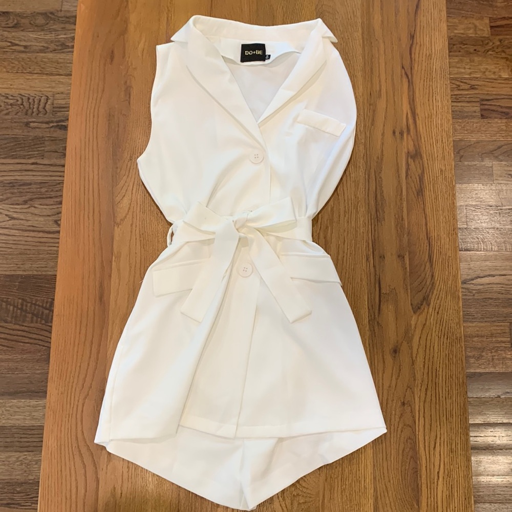 White Romper